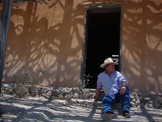cowboy resting